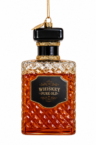 JULGRANSHÄNGE WHISKEY BOTTLE 8CM