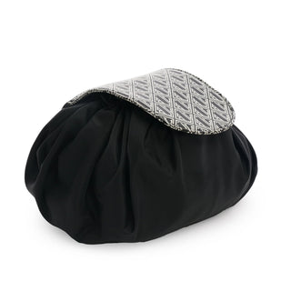 Round Drawstring Bag | JLB Collection | White