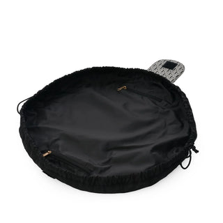 Round Drawstring Bag | JLB Collection | White