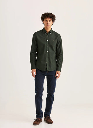 DOUGLAS SHIRT SLIM FIT OLIVE