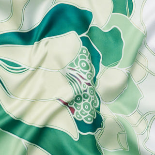 Finja Scarfs Green Flower