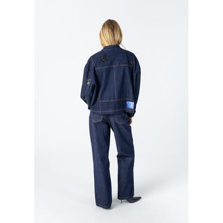 COSTER DENIMJACKA PALJETTER