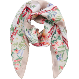Finja Scarf Blommor