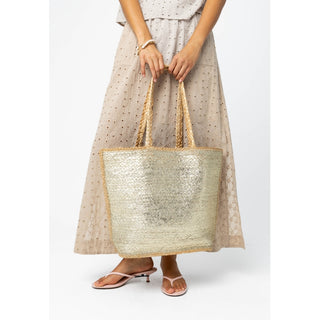 HALMVÄSKA METALLIC