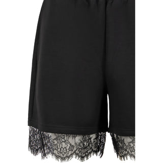 COSTER SHORTS MED SPETS SVART