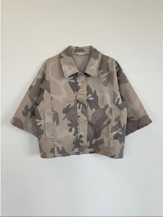 MARTA MDCQUARTZ CAMO JACKET
