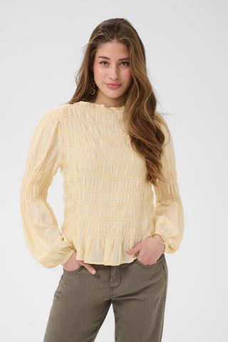 Cream CRHenva Blouse Bleached Sand
