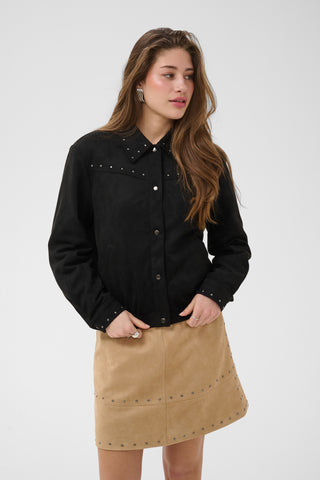 CREAM CRWINNY JACKET PITCH BLACK