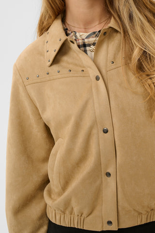 CREAM CRWINNY JACKET TRAVERTINE