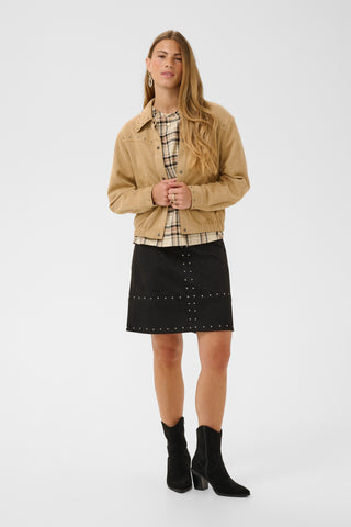 CREAM CRWINNY JACKET TRAVERTINE