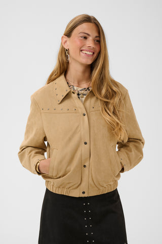 CREAM CRWINNY JACKET TRAVERTINE