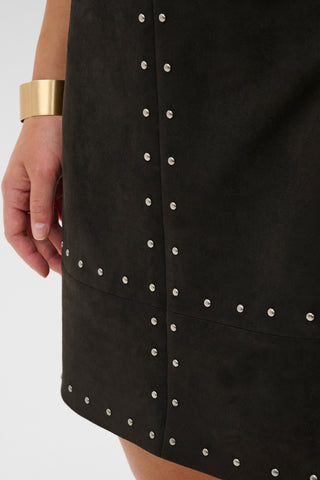 CREAM CRWINNY SKIRT PITCH BLACK