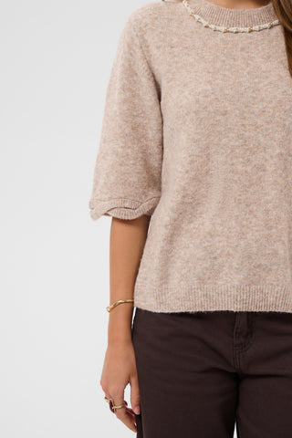 CREAM CRTrusty Knit Blouse