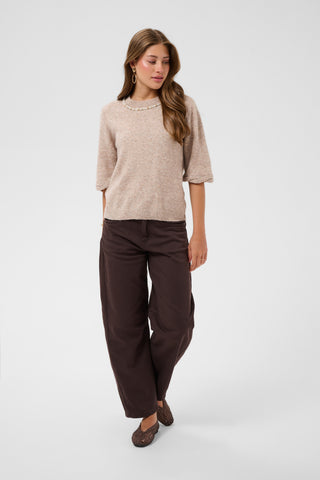 CREAM CRTrusty Knit Blouse