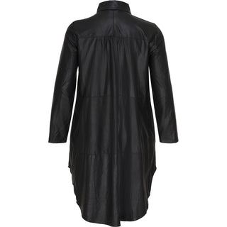 Skjortklänning Läder