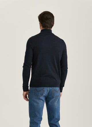 MERINO ZIP CARDIGAN