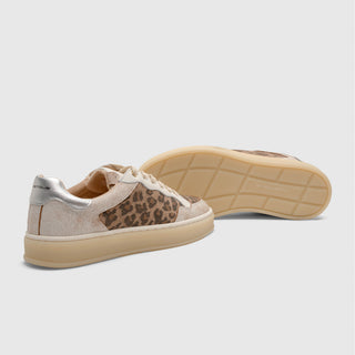WENDY Sneakers Gold Leopard