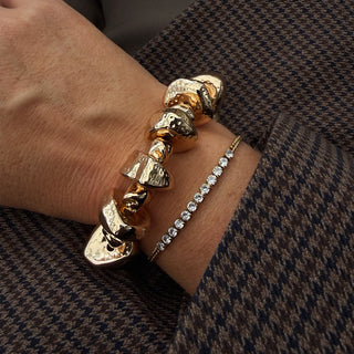 ANTIBES STRETCH BRACELET GOLD