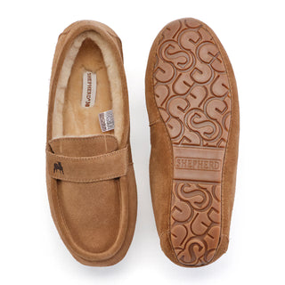 Denver Fårskinnstofflor Chestnut