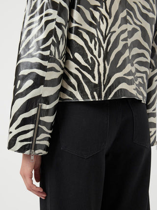 YASZABEA LÄDERJACKA ZEBRA