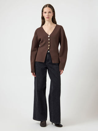 YASMIKKALA Stickad Kofta