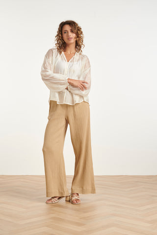 SKIR BLUS MED BRODERI