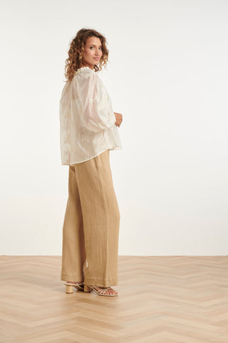 SKIR BLUS MED BRODERI