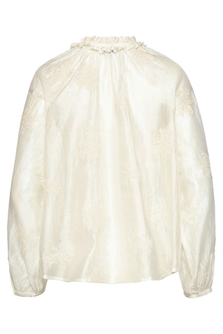 SKIR BLUS MED BRODERI