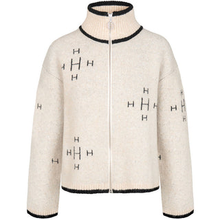 HÉST IBEN ZIP JACKET LIGHT BEIGE
