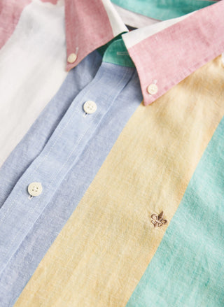 Happy Linen Stripe Shirt Classic Fit