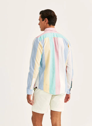 Happy Linen Stripe Shirt Classic Fit
