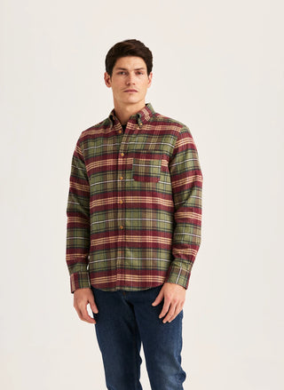 FLANNEL BIG CHECK SHIRT - SLIM FIT