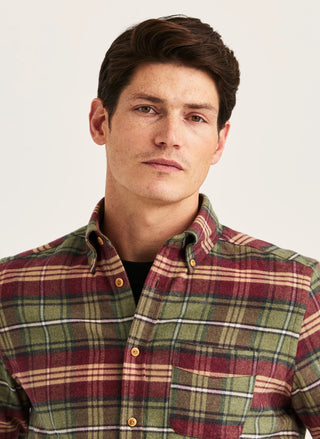 FLANNEL BIG CHECK SHIRT - SLIM FIT