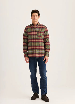 FLANNEL BIG CHECK SHIRT - SLIM FIT