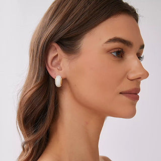 Resin Hoop Örhängen