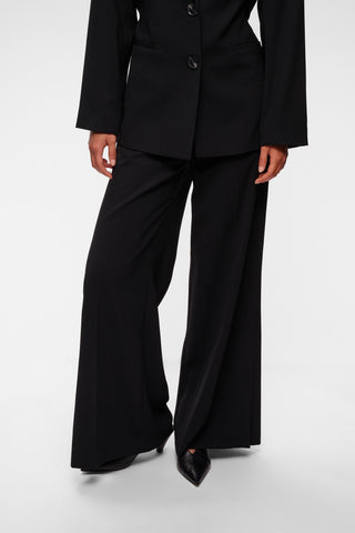 BriezIW Slit Pants Black
