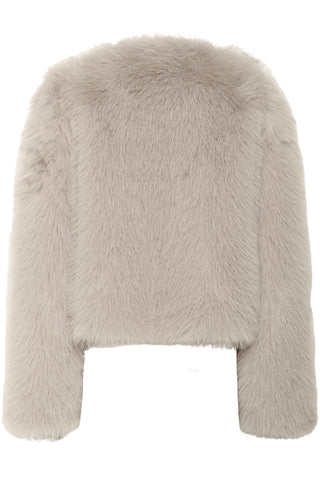 ZAZIAHIW Jacka Fuskpäls