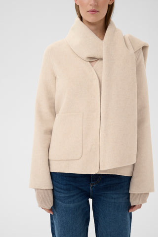 HAIZLEYIW SCARF COAT