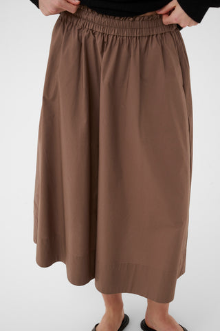 INWEAR GLORIAIW DAFFODIL SKIRT COFFEE QUARTZ