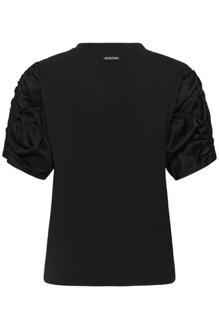 InWear GUDRINIW V-Neck T-shirt Black