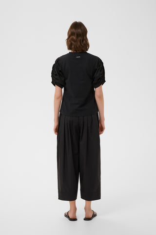 InWear GUDRINIW V-Neck T-shirt Black