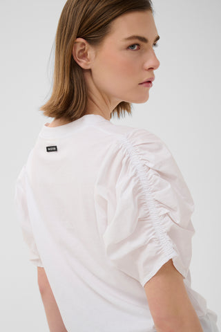InWear GUDRINIW V-Neck T-shirt White