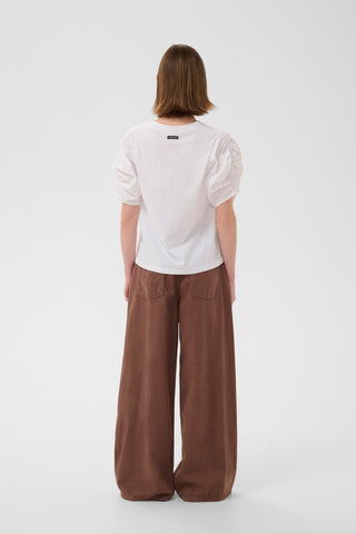 InWear GUDRINIW V-Neck T-shirt White