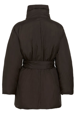 ZINNAHIW SHORT COCOON COAT