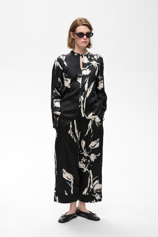 MEADOWIW BLOUSE BLACK PAINT