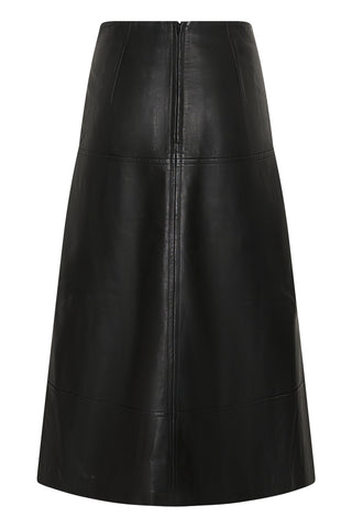 INWEAR CELINAHIW LEATHER SKIRT