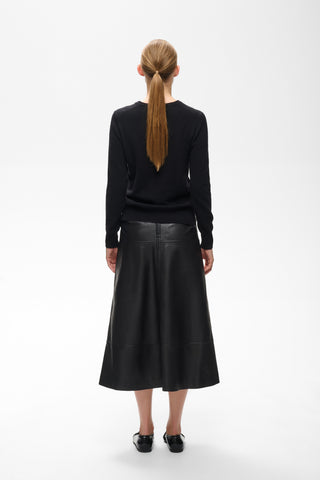 INWEAR CELINAHIW LEATHER SKIRT