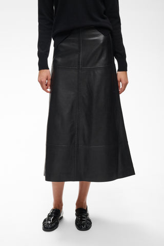 INWEAR CELINAHIW LEATHER SKIRT
