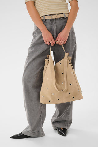 SLCalilje Eyelets Suede Bag