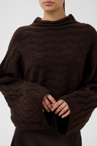 SLIDALIA PONCHO PULLOVER